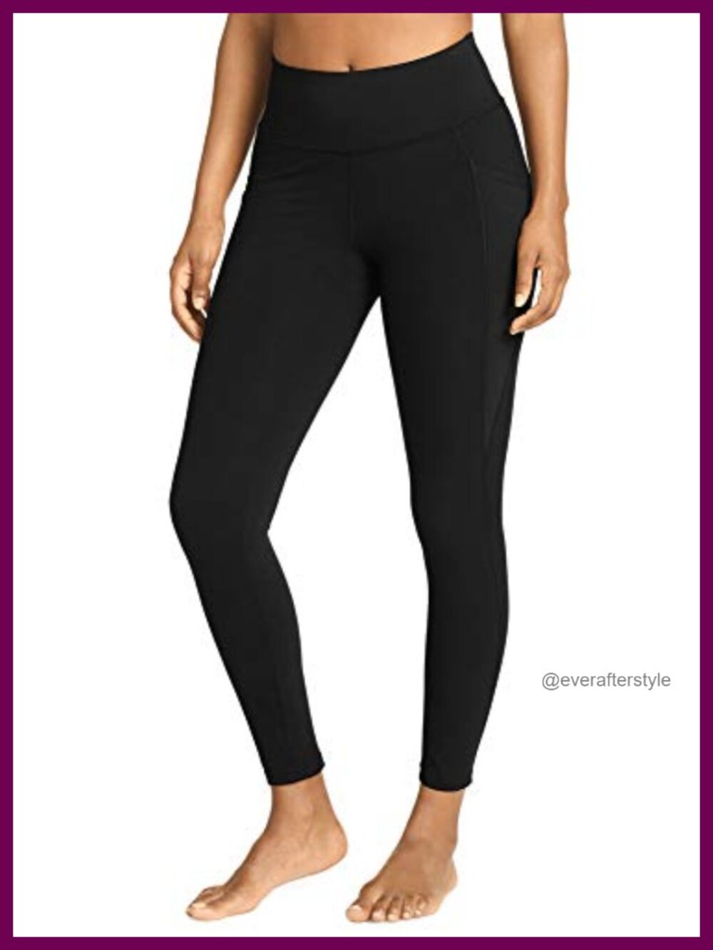 Jockey Women's Activewear Premium Utility 7/8 Legging - High Rise, Pockets